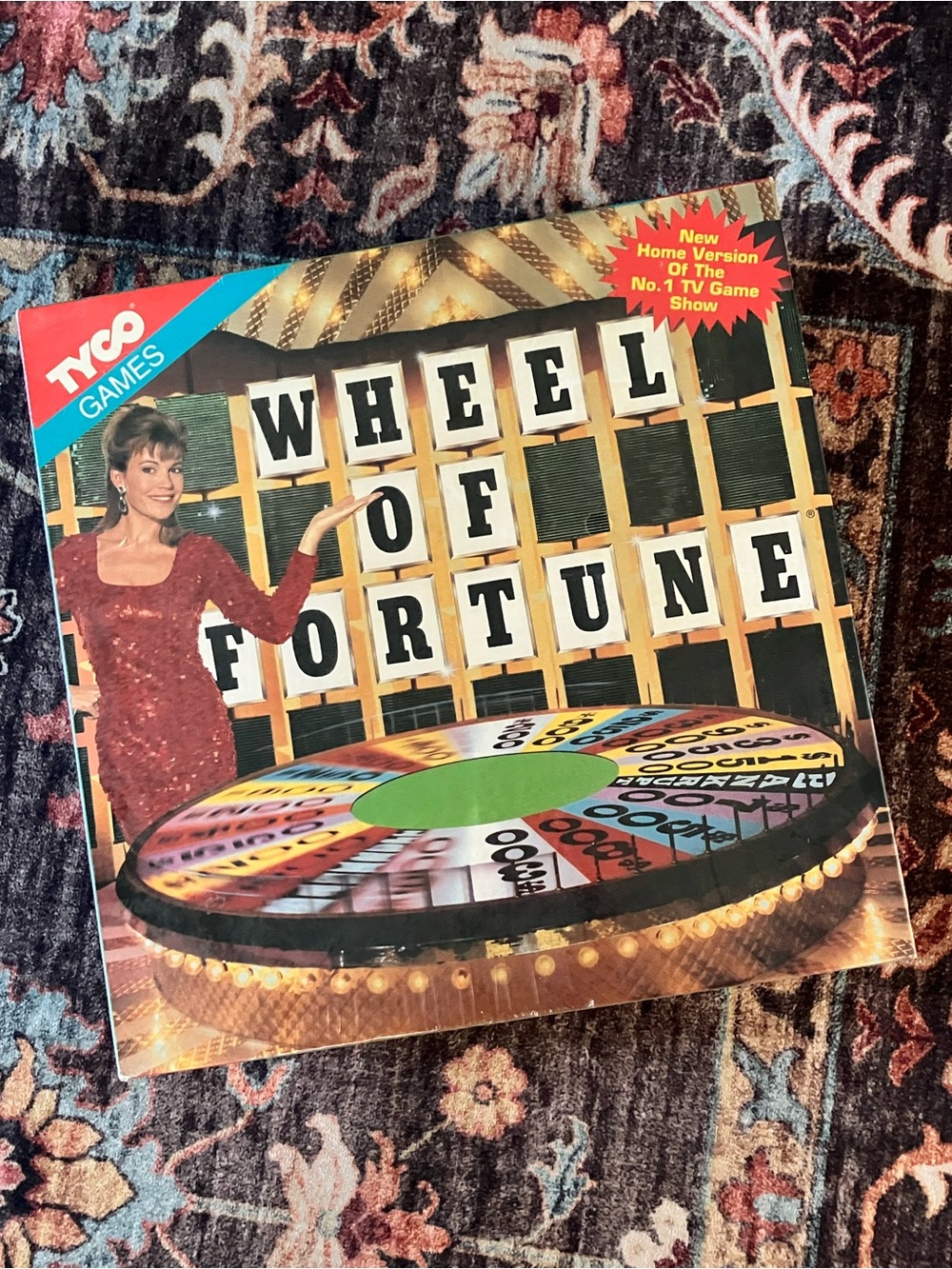 Vintage 1992 Tyco Wheel Of Fortune Game Sealed Unopened